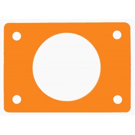 Ponton s otvorem oranžový (průměr 550mm)