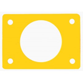 Ponton s otvorem žlutý (průměr 550mm)