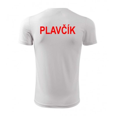 Pánske tričko PLAVČÍK - biela