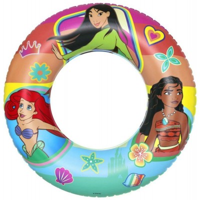 Dievčenské nafukovací kruh PRINCESS (Locika/Ariel) 56 cm