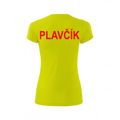 Dámske tričko PLAVČÍK - žltá