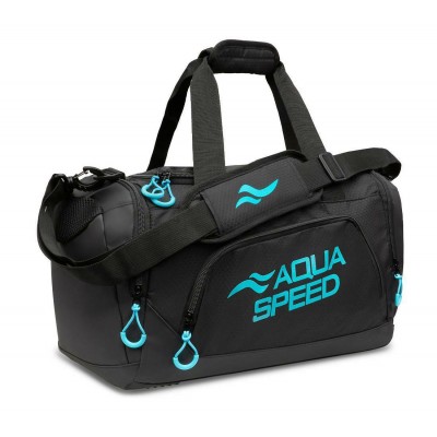 Sportovní taška AQUA-SPEED vel. S – 74 černo-modrá
