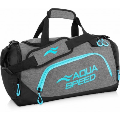Sportovní taška AQUA-SPEED vel. M – 34 šedá