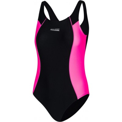 Dívčí jednodílné plavky AQUA SPEED LUNA – 19 černá